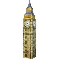 Ravensburger 3D Mini Big Ben puzzel - 60 stukjes - Formaat 24 cm