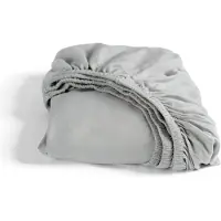 Cinderella Hoeslaken Light Grey (Double Jersey)-90 x 200 cm