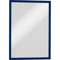 Durable Duraframe informatiekader A3 zelfklevend blauw (2 stuks)