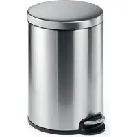 Durable 340223 340223 Prullenbak 20 l RVS Zilver 1 stuk(s)