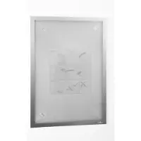 Durable Infolijst DURAFRAME WALLPAPER, A3, staand en liggend formaat, incl. reserveset, zilver