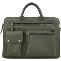 IDEAL OF SWEDEN Unity Messenger Laptop Bag Metal Woods