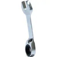 Ks Tools 503.4639 5034639 Steek-ringratelsleutel Sleutelbreedte (metrisch) 16 mm