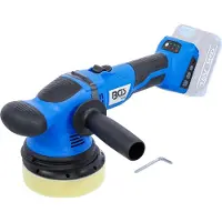 Bgs Slijpmachine + polijstmachine, Accu-excentrische polijstmachine borstelloos 18 V zonder accu (Excentrische schuurmachine)