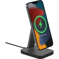 Mophie Snap+ Draadloze oplader - Stand Bureauhouder 15W - Compatible met MagSafe - Zwart
