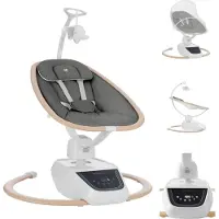 Kikkaboo Beemoove Electric Swing Grijs Kinderen
