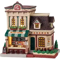 Lemax Cozy CafE 16x22x24 cm Kersthuisje