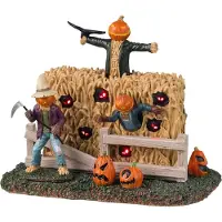 Lemax Spooky Scarecrows 12x21x14 cm Halloween