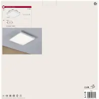 Paulmann Velora 79817 LED-paneel 16.8 W Warmwit Wit (mat)