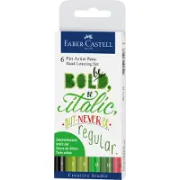 Faber-Castell Pitt Artist Pens tekenstiften handlettering II (6-delig)