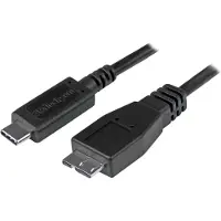 StarTech.com USB31CUB50CM USB-kabel USB 3.1 Gen2 0 mm Zwart Afgeschermd