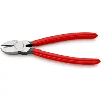 EFB Elektronik Diagonale Snijtang Met Kunststof Gecoate Handgrepen 180 Mm
