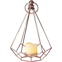 Star Trading Lantaarn edge met LED kaars 23,5 cm
