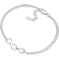Elli Armband 'Herz' zilver
