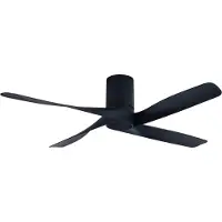 Beacon Plafondventilator zwart Riviera Ø 132cm