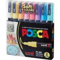 Posca Pc3m-fine Tip Marker Pen Veelkleurig Kinderen
