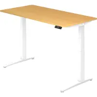 Hjh OFFICE PRO XBHM 16 WW - Beuken 160 x 80 Tafelhoogte I Elektrisch in hoogte verstelbaar