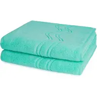 Ross Dames en Heren 2 X douchedoek - Als set Cashmere feeling