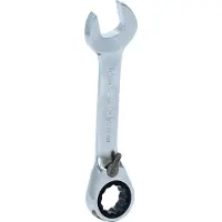 Ks Tools 503.4635 503.4635 Steek-ringratelsleutel Sleutelbreedte (metrisch) 12 mm