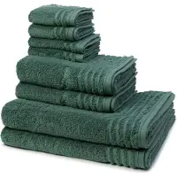 Vossen 2 X zeep- 2 X gast- 2 X douche- 2 X handdoek in een set Vienna Style Supersoft