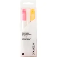 Cricut Joy Gel 1,0 mm, 3er Stiftset Wit, Pink, Oranje