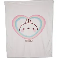Nici Plush Blanket Molang Teddy 140x175 Cm Veelkleurig Kinderen
