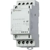 Finder 22.34.0.230.1720 Contactor 3x NO, 1x NC 230 V/DC, 230 V/AC 25 A 1 stuk(s)