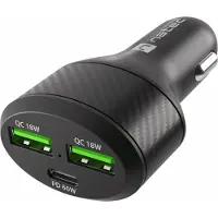 Natec Coney, auto-adapter, sigarettenaansteker, 20V, zwart