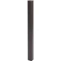 MCW Aluminium paal Sarthe WPC afrastering, pijlerpaal, insteeksysteem ~ 98cm, antraciet