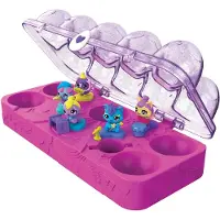 Hatchimals Alive Eierdoos Speelgoed met 5 Minifiguren in Zelfuitbroedende Eieren 11 Accessoires Kinderspeelgoed voor Meisjes en Jongens vanaf 3 J