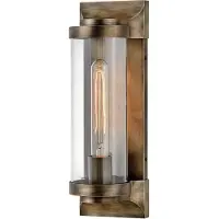 HINKLEY LED Wand Buitenlamp Pearson | 1X E27 Max 60W | IP44 | Dimbaar | Burnished Bronze