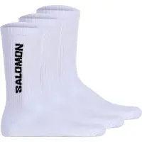 Salomon Everyday Crew 3-Pair Socks White Unisex