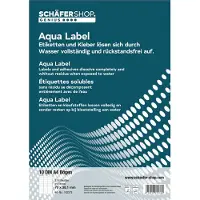 Schäfer Shop wateroplosbare etiketten HydroClean, 70,0 x 38,1 mm