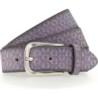 B.belt Riem Leder 75 cm paars