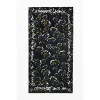 Desigual sjaal met all over print zwart/multi female
