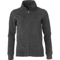 Clique Classic Cardigan Ladies Antraciet Melange maat L dames