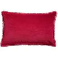 Vivaraise - Fara Ruby effen kussen 40 x 65