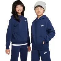 Nike Sweatshirt 'Club Fleece' navy / wit