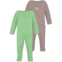 Normani Rompertje/body 'Levin' beige / groen