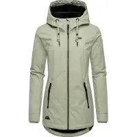 Ragwear Winterjas 'Zuzka' pastelgroen / zwart