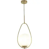 Searchlight Hanglamp Avalon Ø 23 cm goud