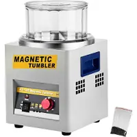 Vevor KT185 Magnetische Trommel 180mm Juwelen Polijstmachine Super Afwerking Machine 220V