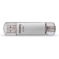 Hama FlashPen USB-stick "C-Laeta" 64 GB USB 3.0 / USB type C zilver