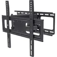Manhattan 461252 TV-beugel 81,3 cm (32) - 139,7 cm (55) Kantelbaar, Zwenkbaar Voor curved TVs, Variabele afstand tot de muur, Verstelbare ondersteun