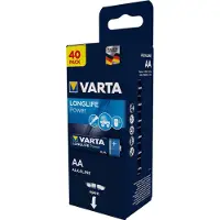 Varta Longlife Power Aa Storagebox 40 Stuks