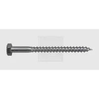 Swg 4009155720661 Houtschroef 10 mm 70 mm Buitenzeskant DIN 571 Staal Verzinkt 50 stuk(s)