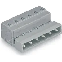 Wago 731-609 Male header (standaard) 2081 Totaal aantal polen: 9 Rastermaat: 7.50 mm Inhoud: 25 stuk(s)