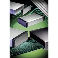 Hammond Electronics 1455K1602BK Profielbehuizing 162 x 78 x 43 Aluminium Zwart 1 stuk(s)