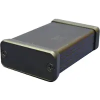 Hammond Electronics 1455T1601BK Profielbehuizing 163 x 160 x 51.5 Aluminium Zwart 1 stuk(s)