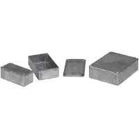 Hammond Electronics 11130PSLA Universele behuizing 125 x 125 x 79 Aluminium Aluminium 1 stuk(s)